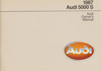 AUDI 5000 S 1987 OM               
