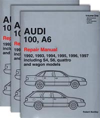 Audi Repair Manual: 100, A6: 1992-1997 - Bentley Publishers - Repair ...