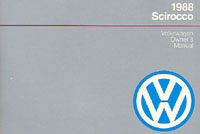 VW SCIROCCO 1988 OM               