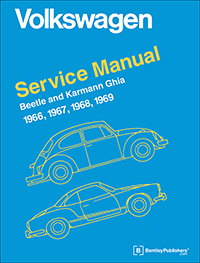 VW - Volkswagen Repair Manual: Beetle and Karmann Ghia Type 1: 1966