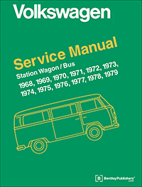 1968-1979 Volkswagen VW Transporter 1600 Haynes Service Repair Manual Book 6606 