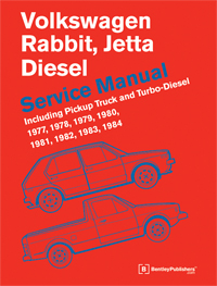 Bentley W0133-1828566-BNT Paper Repair Manual VW Rabbit/GTI A5 