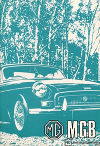 MGB Drivers Handbook 1974 US      