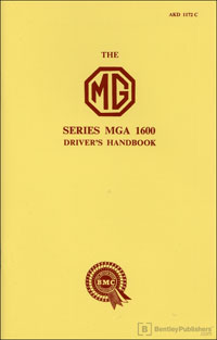 MGA 1600 Driver»s Handbook