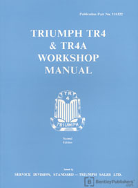 TRIUMPH TR4 WORKSHOP MANUAL       