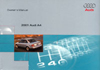 Audi A4 Owner»s Manual: 2001