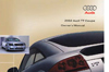 Audi TT Coupe Owner's Manual: 2002