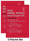 Audi 4000S, 4000CS and<br/>Coupe GT (B2):<br/>1984, 1985, 1986, 1987<br/>Repair Manual