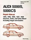 Audi 5000S, 5000CS: 1984-1988 Repair Manual