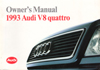 Audi V8 quattro 1993 OM           