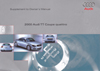 Audi TT Coupe quattro, Supplement to Owner's Manual: 2000