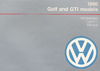 VW GOLF/GTI 1990 OM               