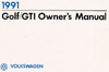 VW GOLF/GTI 1991 OM               