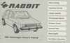 VW RABBIT 1982 OM                 