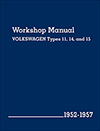 Volkswagen Workshop Manual<br/>Types 11, 14, and 15:<br/>1952, 1953, 1954, 1955, 1956, 1957