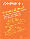 Volkswagen Super Beetle, Beetle & Karmann Ghia (Type 1)<br/>Service Manual:<br/> 1970, 1971, 1972, 1973, 1974,<br/>1975, 1976, 1977, 1978, 1979