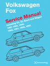 Volkswagen Fox Service Manual:<br/>1987, 1988, 1989, 1990,<br/>1991, 1992, 1993