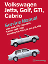 Volkswagen Jetta, Golf, GTI: 1993,<br/>1994, 1995, 1996, 1997, 1998, 1999<br/>Cabrio: 1995, 1996, 1997, 1998,<br/>1999, 2000, 2001, 2002<br/>(A3 Platform) Service Manual