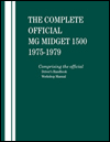 The Complete Official<br/>MG Midget 1500:<br/>1975, 1976, 1977, 1978, 1979