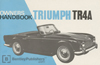 Triumph TR4A Driver's Handbook: 1965-67